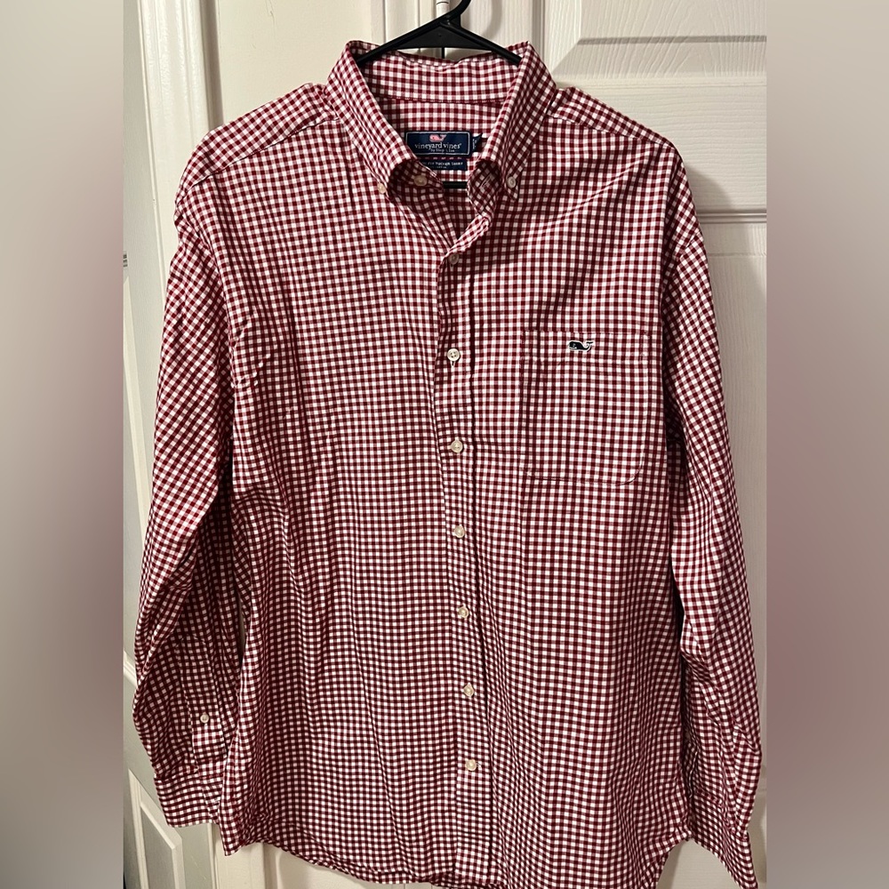 VINEYARD VINES BY SHEP & JAN CLASSIC FIT TUCKER SHIRT SIZE LARGE